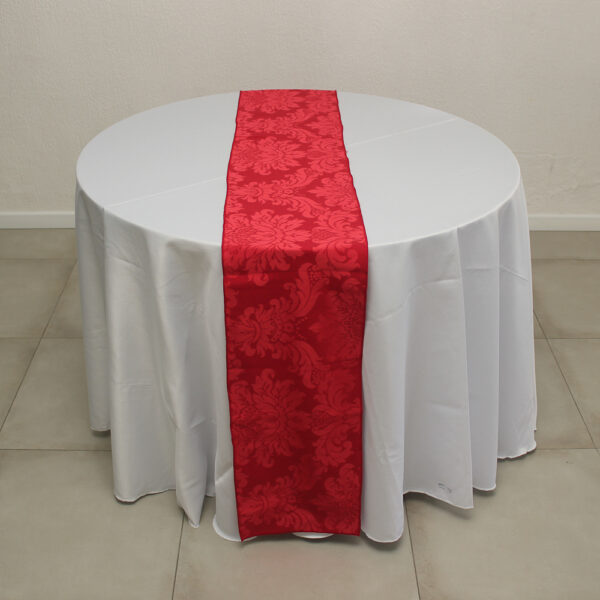 TRILHO DE MESA VERMELHO 3M/0,30CM
