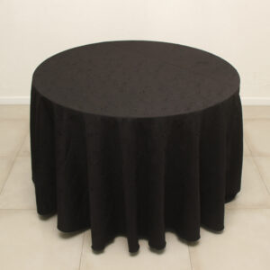 TOALHA DE MESA REDONDA PRETA 3MTS DE DIÂMETRO